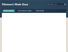 Tablet Screenshot of fibonaccimadeeasy.com